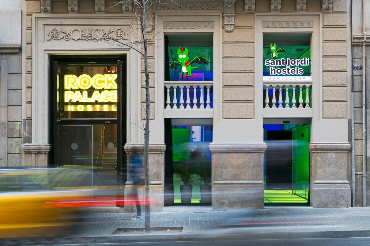 Sant Jordi Hostels Rock Palace Barcelona Exterior foto